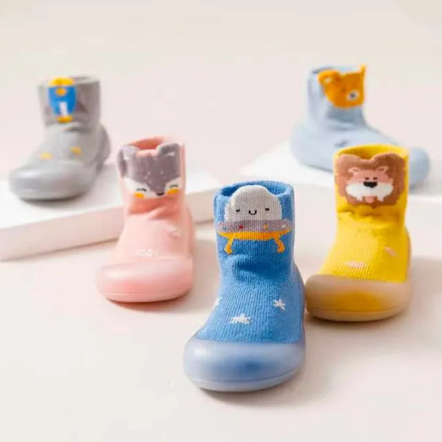 chaussons-chaussettes bébé antidérapants – Baby-Feet