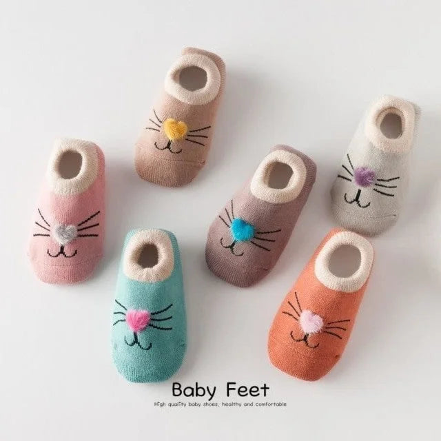 Chaussettes bébé antidérapantes - Confort et sécurité – Baby-Feet