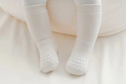 Chaussettes antidérapantes bébé - Aide à la marche et au 4 pattes