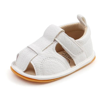 Sandales bébé premier pas blanche