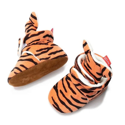 chaussons bébé animaux tigre