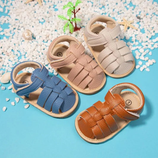 Sandales bébé en cuir spéciale premier pas